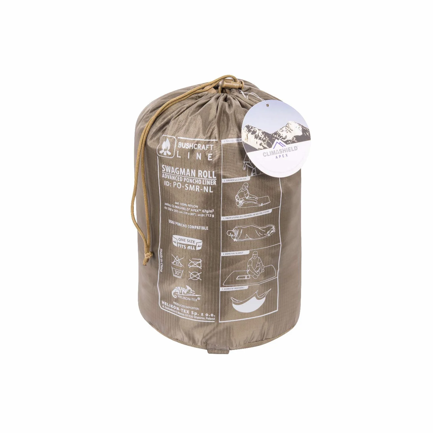 Helikon-Tex SWAGMAN ROLL Poncho Nylon
