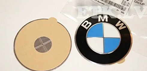 BMW Original BMW targhetta con adesivo 64,5 mm - prezzo per 1 logo (36136767550)