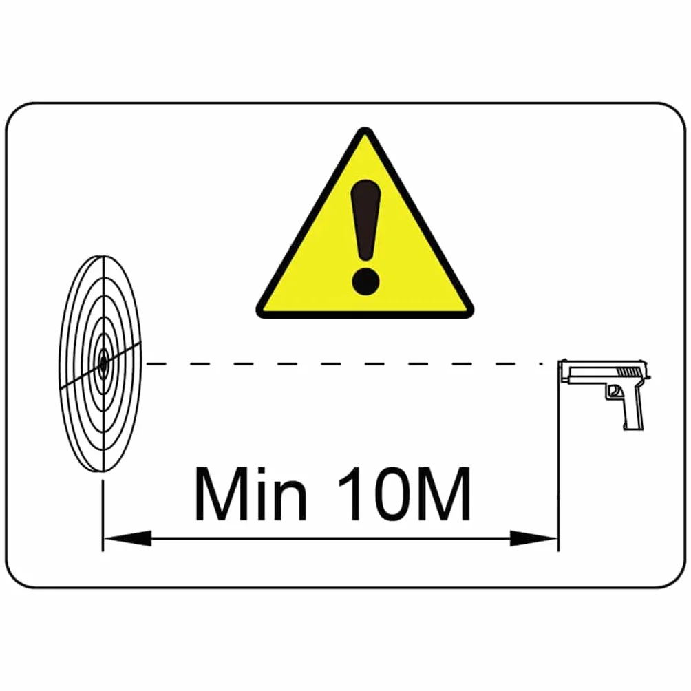 vidaXL Tiro al Bersaglio Magnetico 4+1 Bersaglio Modello Zombie Tiro a Segno
