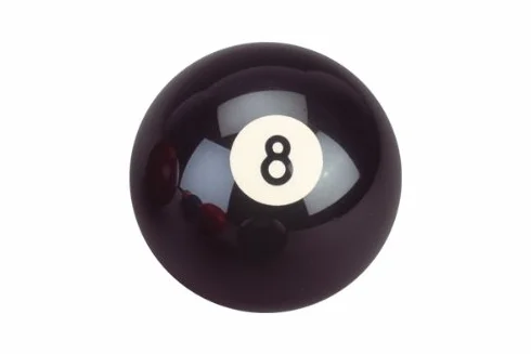 Palla da biliardo Nr. 8 Nero 57,2 mm