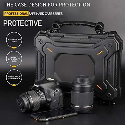 ACEXIER Custodia protettiva per pistola tattica fotografica, impermeabile antipolvere con blocco di sicurezza