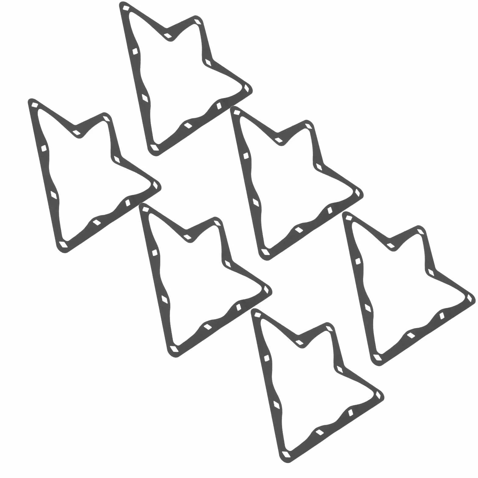 HERCHR Triangolo Biliardo Set 6 PCS Rastrelliera per Palline da Biliardo