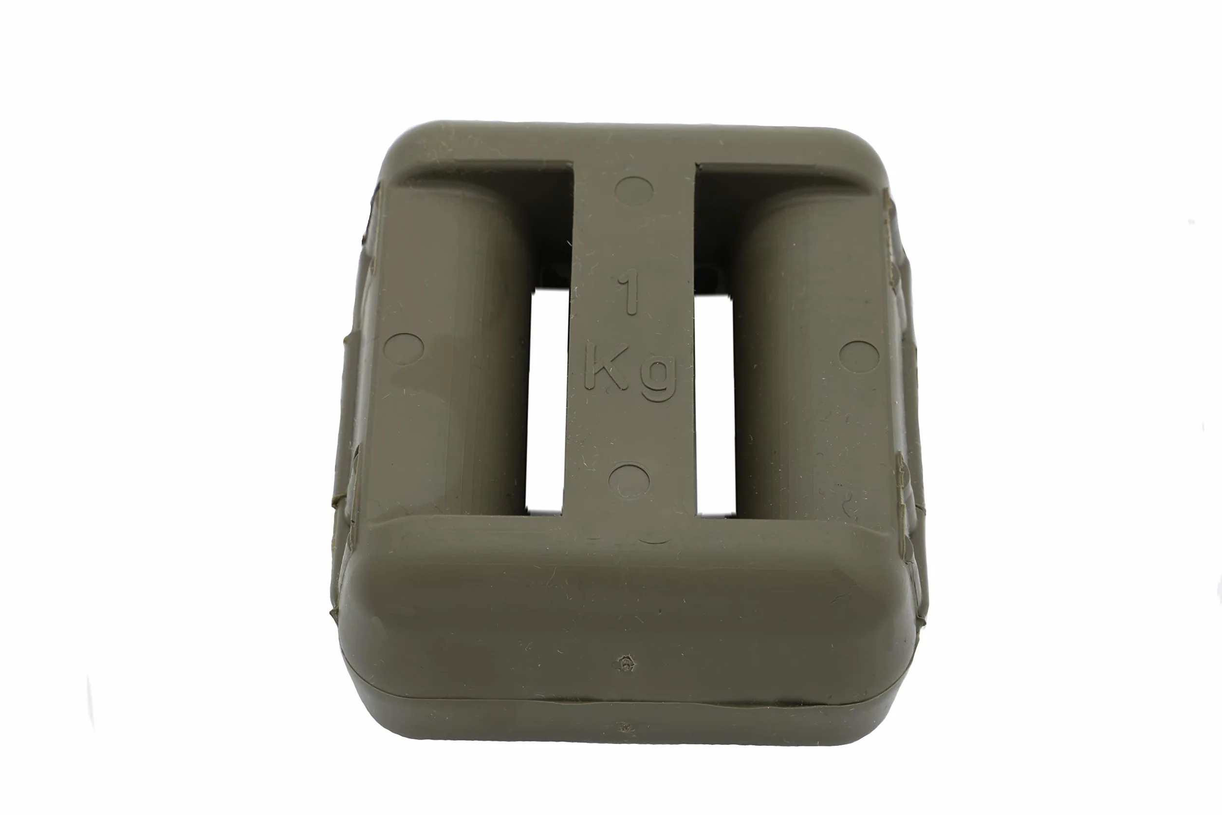 Zavorra sub plastificata verde 1 kg confezione da 2 pz