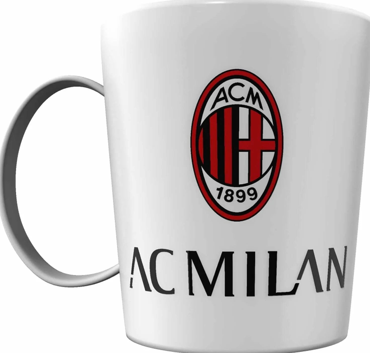 GMM Tazza Melamina Rosso Nero Milano