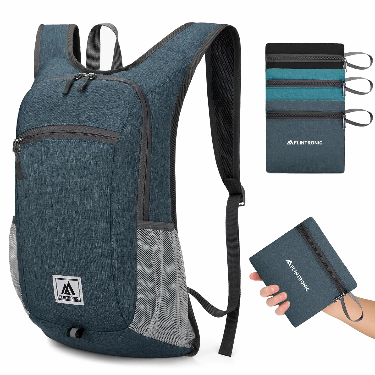 Flintronic Zaino Trekking Pieghevole 16L Ultraleggero Impermeabile per Escursionismo