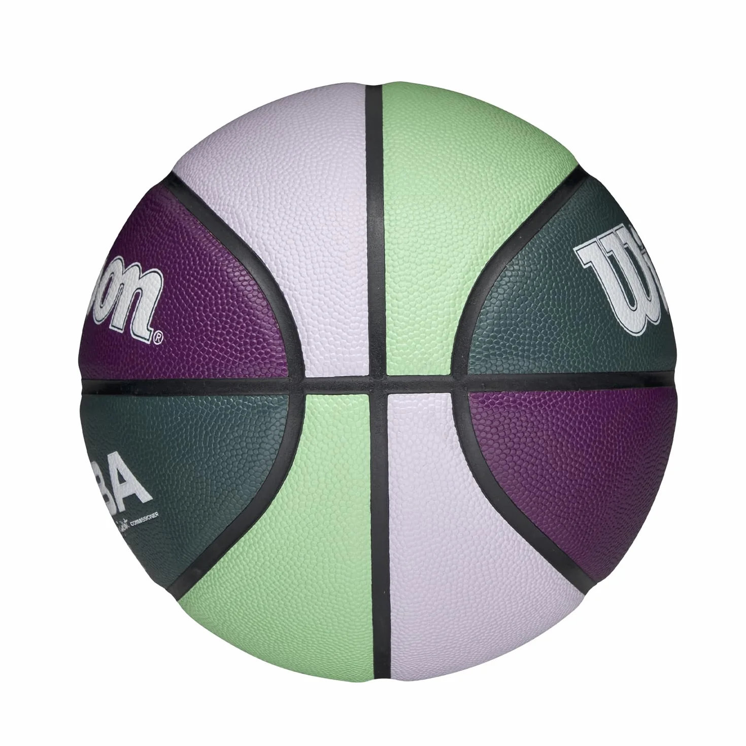 Wilson Pallone da Basket WNBA Heir Wow Pure Feel Viola Turchese Misura 6