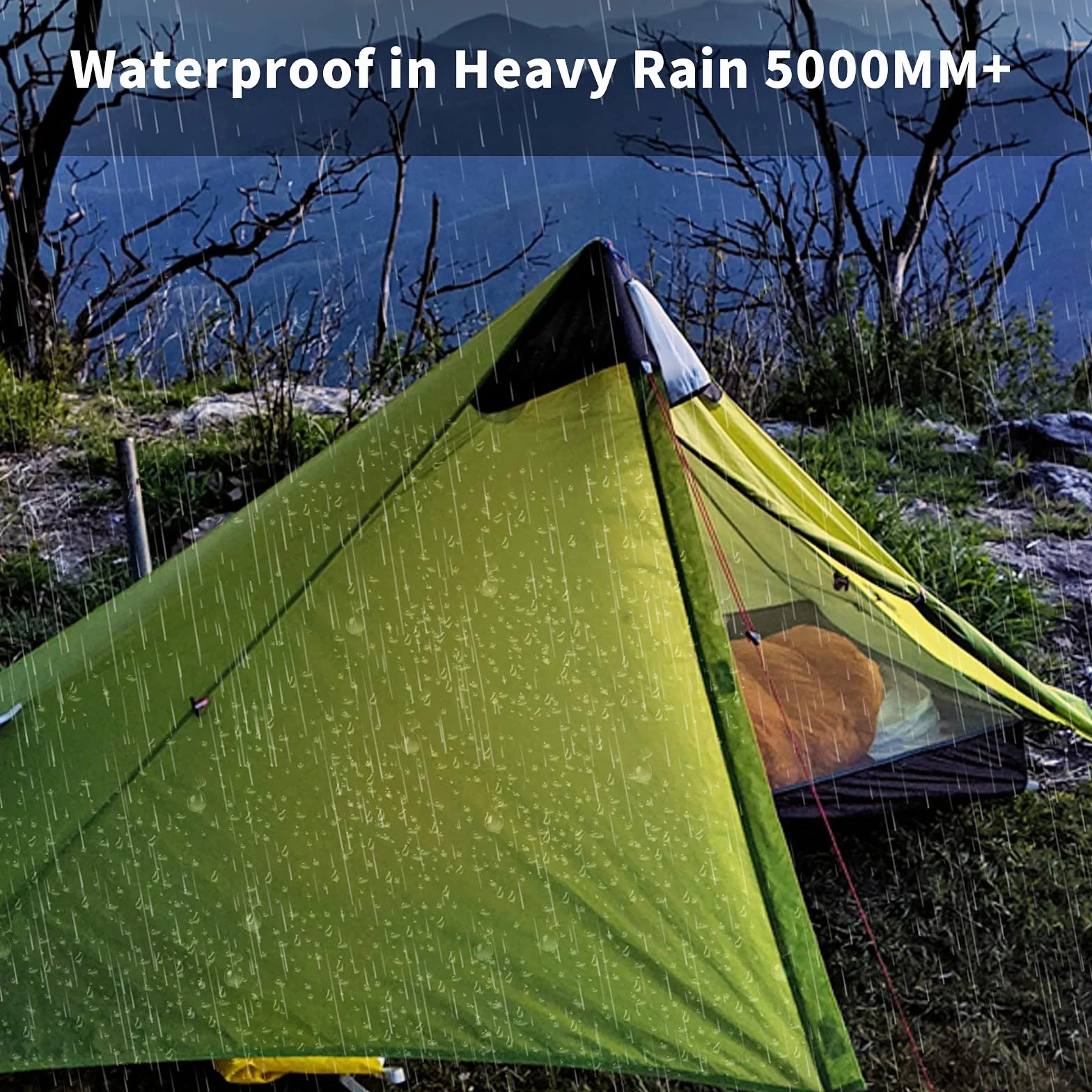 Night Cat Tenda Da Campeggio 1 Posto Ultraleggera Impermeabile Trekking