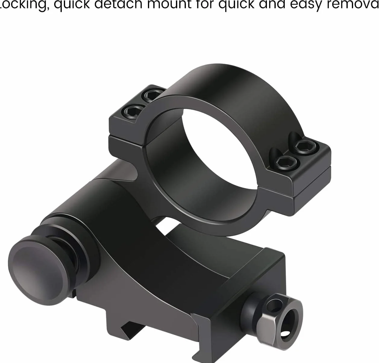 Feyachi M36 1.5X-5X Lente di ingrandimento per mirino rosso con montaggio laterale