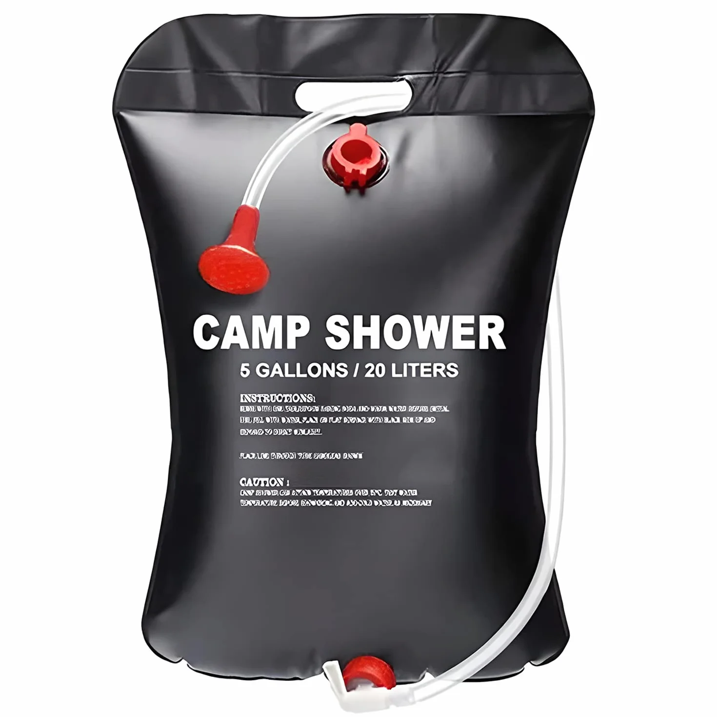 Retoo Borsa da Bagno Solare Campeggio 20 L Portatile con Soffione