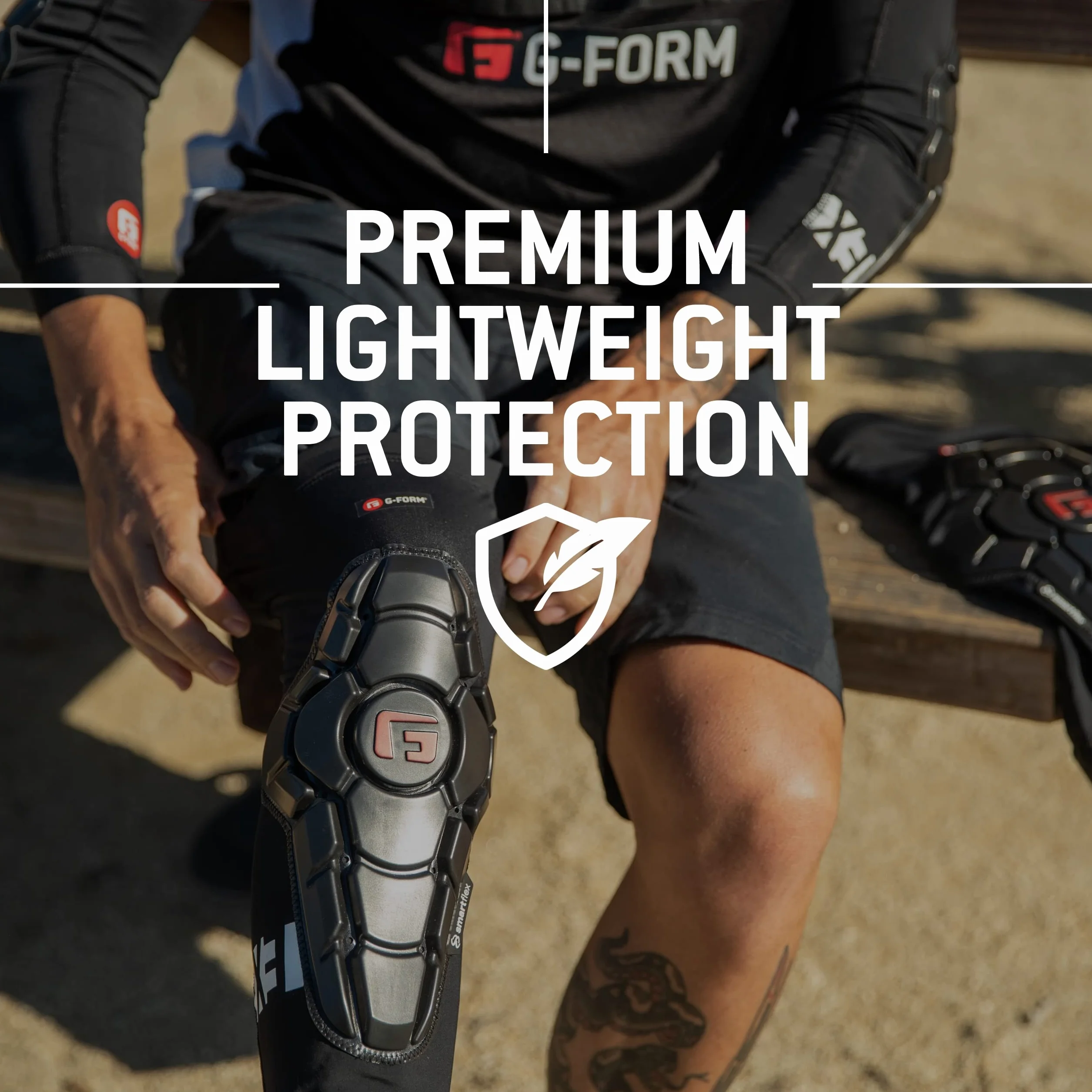 G-Form Youth PRO-x3 Knee Guard Ginocchiera Unisex Adulto