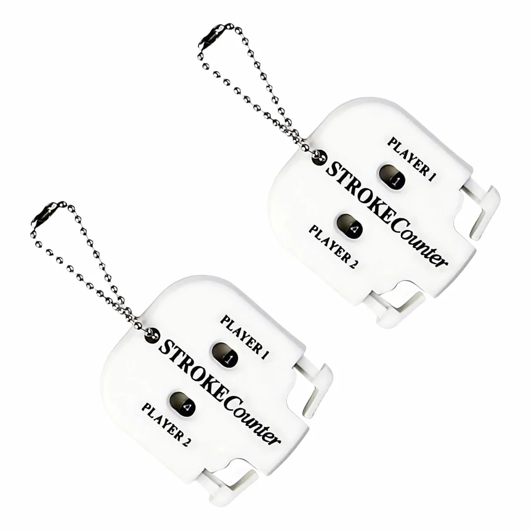 Segnapunti Golf 2 Pezzi Contatore Punteggio per 2 Giocatori Accessori Campo