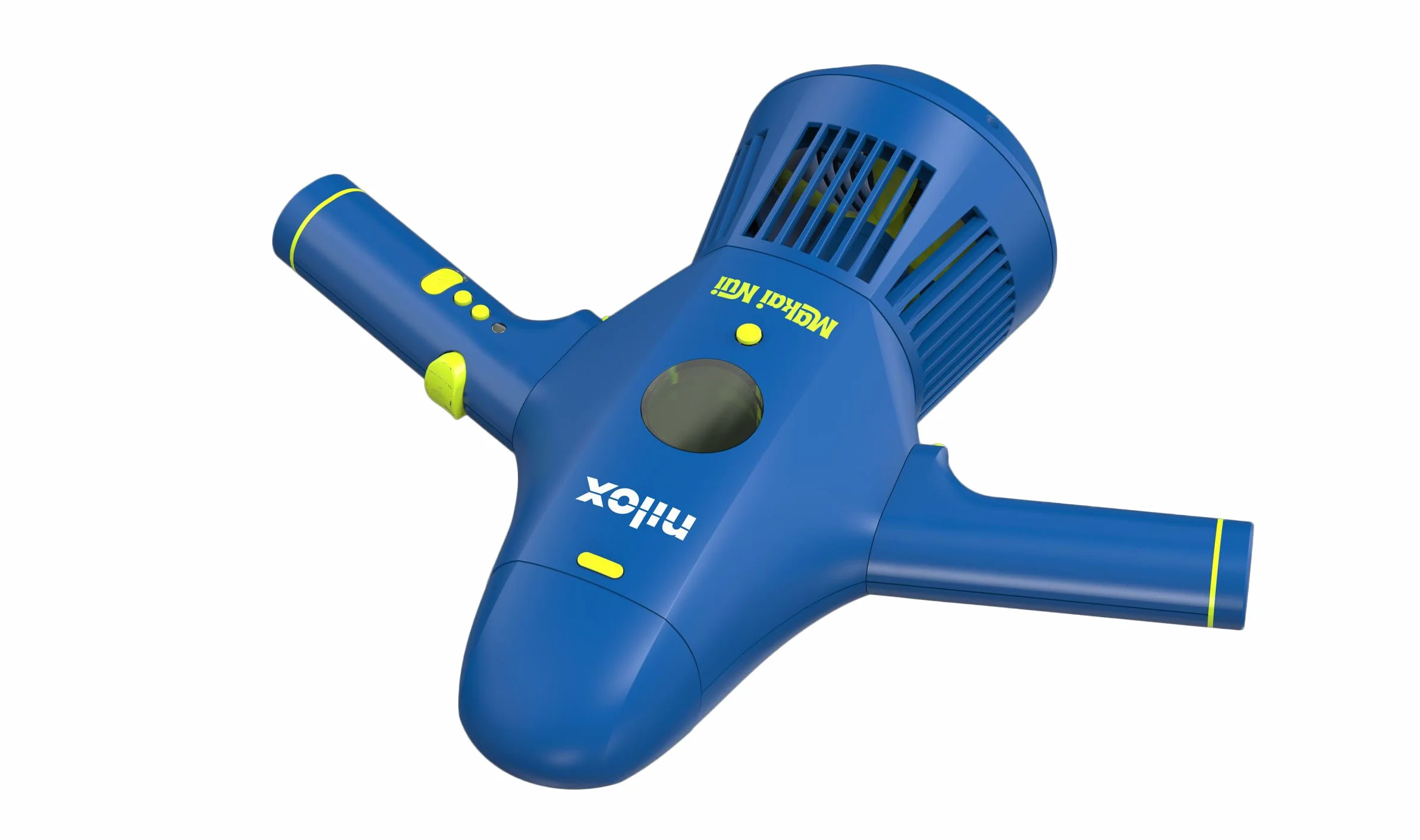 Nilox Set Tavola da Sup Gonfiabile con Scooter Acquatico Elettrico, Completo di Accessori con Zaino, Pagaia, Pompa, Leash, 1 Pinna, Velocità Fino a 5km/h, Tavola da 335x84x15cm