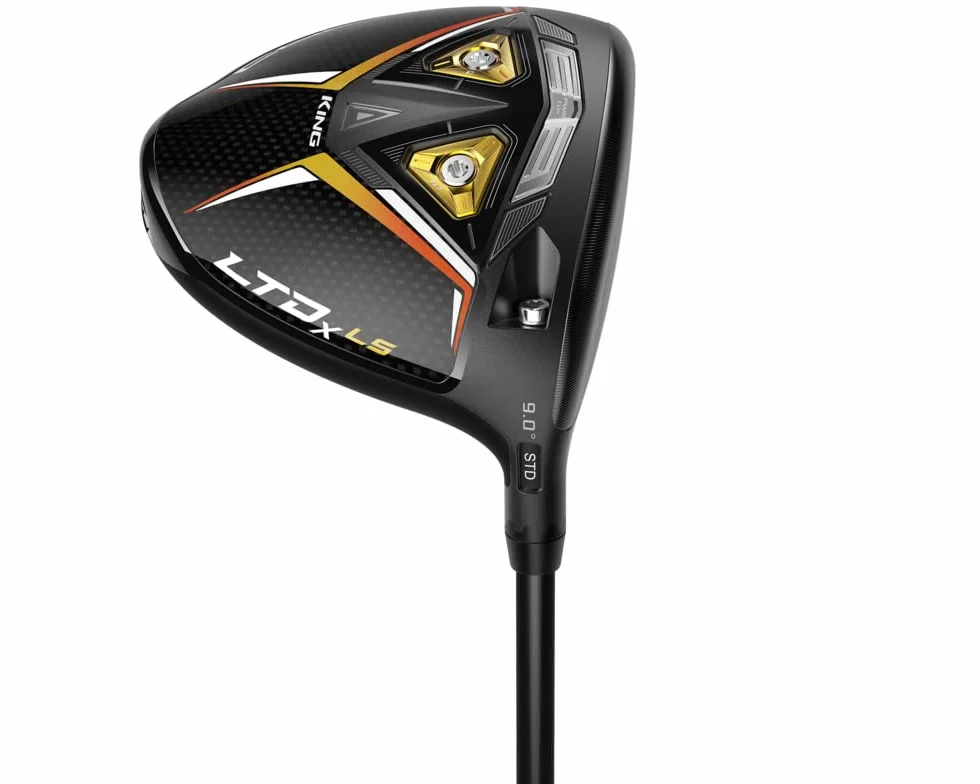 Cobra Golf LTDX LS Driver Uomo 2022 Nero Opaco-Oro Fusion