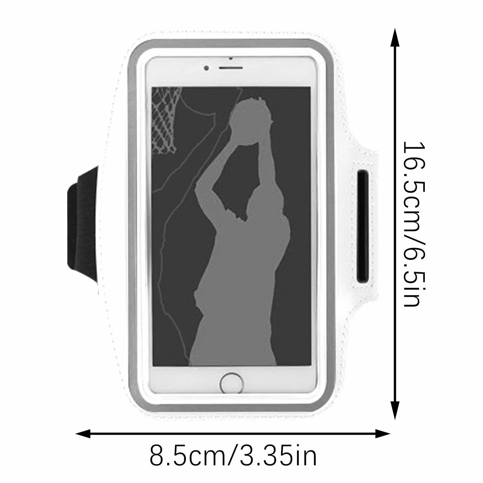 Porta Telefono Da Corsa Fascia Braccio Impermeabile Borsa Sportiva Leggera Resistente Agli Urti Per Escursionismo Ciclismo Jogging