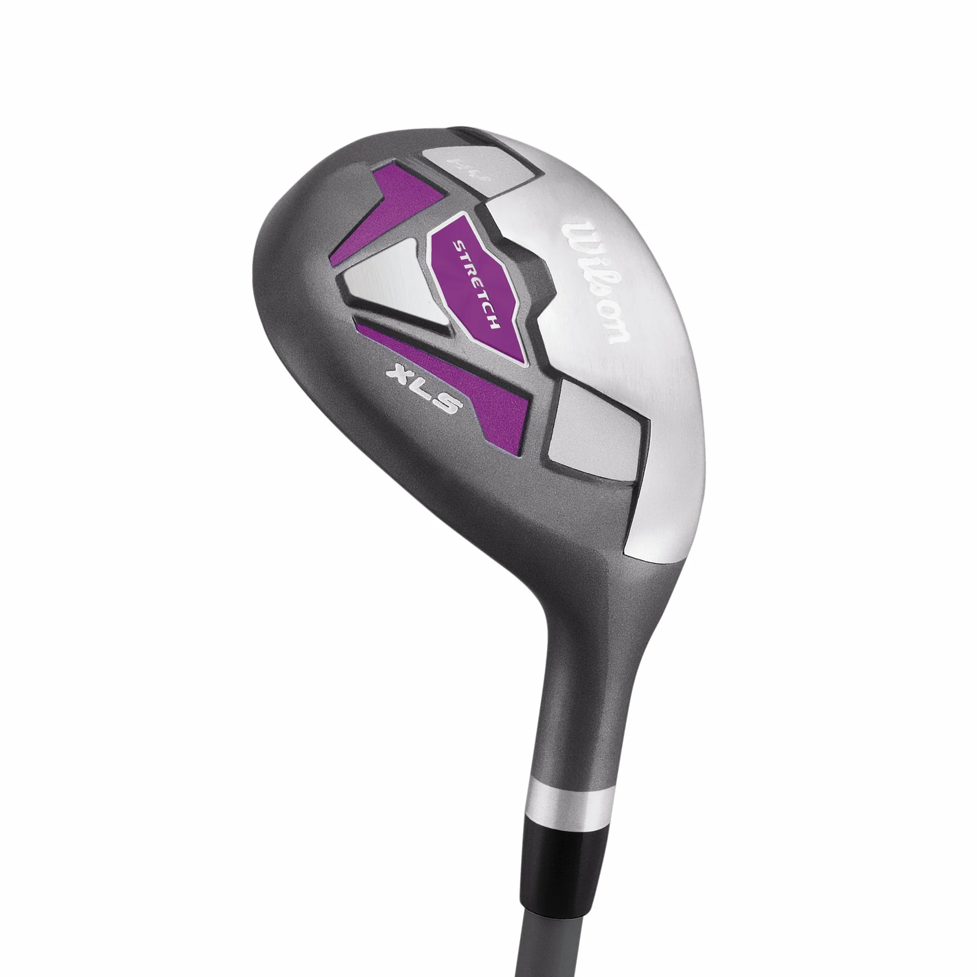 Wilson Set Golf Principianti 9 Mazze Sacca Carrello Donne Mano Destra Stretch XL Bianco Grigio Viola