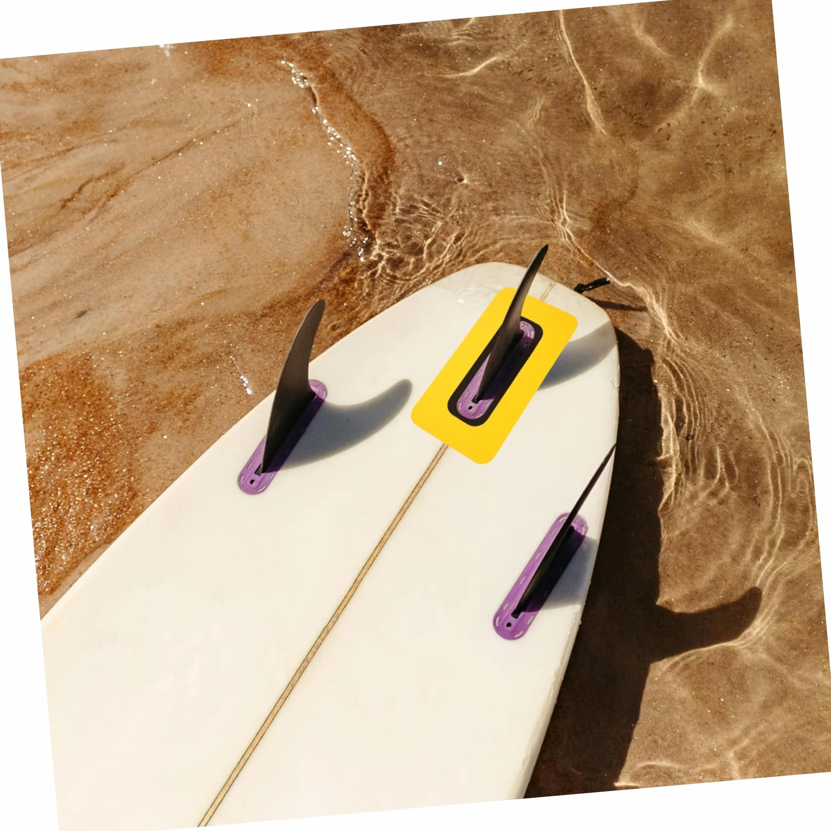 BESPORTBLE Zestaw naprawczy do deski surfingowej PVC Yellow