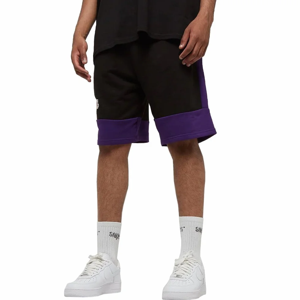 New Era NBA Colour Block Los Angeles Lakers Pantaloncini Uomo