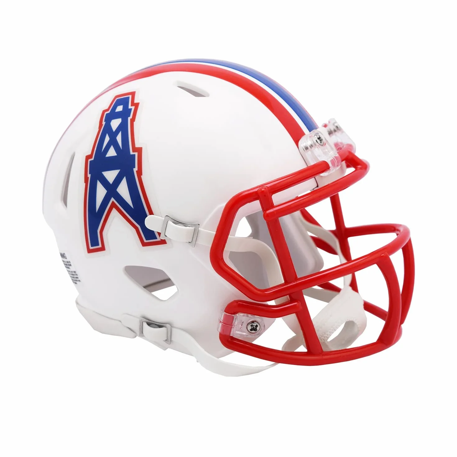 Riddell Replica Mini Speed Style Casco Houston Oilers 1981-1998