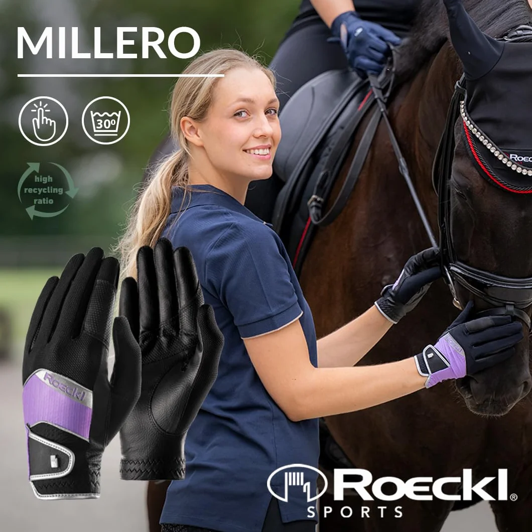 Roeckl Millero Guanti da Equitazione Unisex Adulto