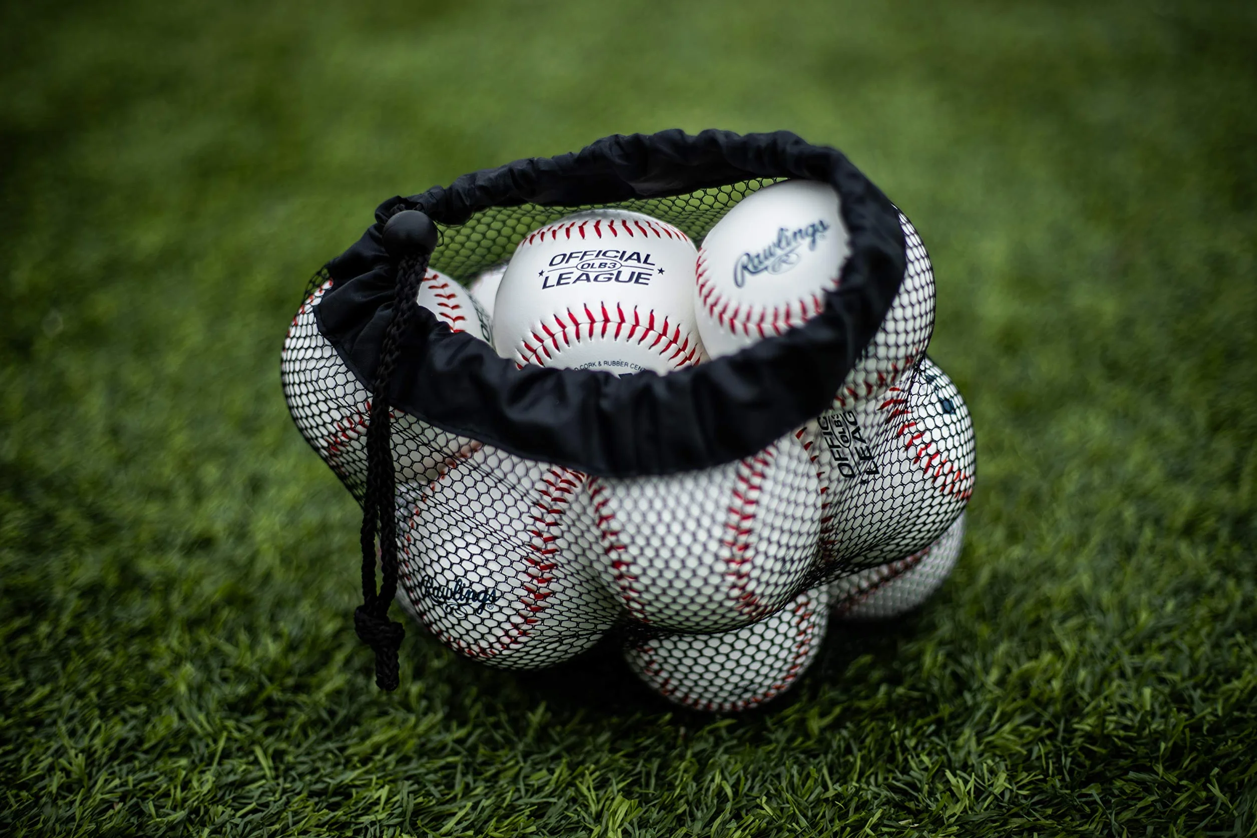 Rawlings Palloni da baseball confezione da 12 OLB3BAG12