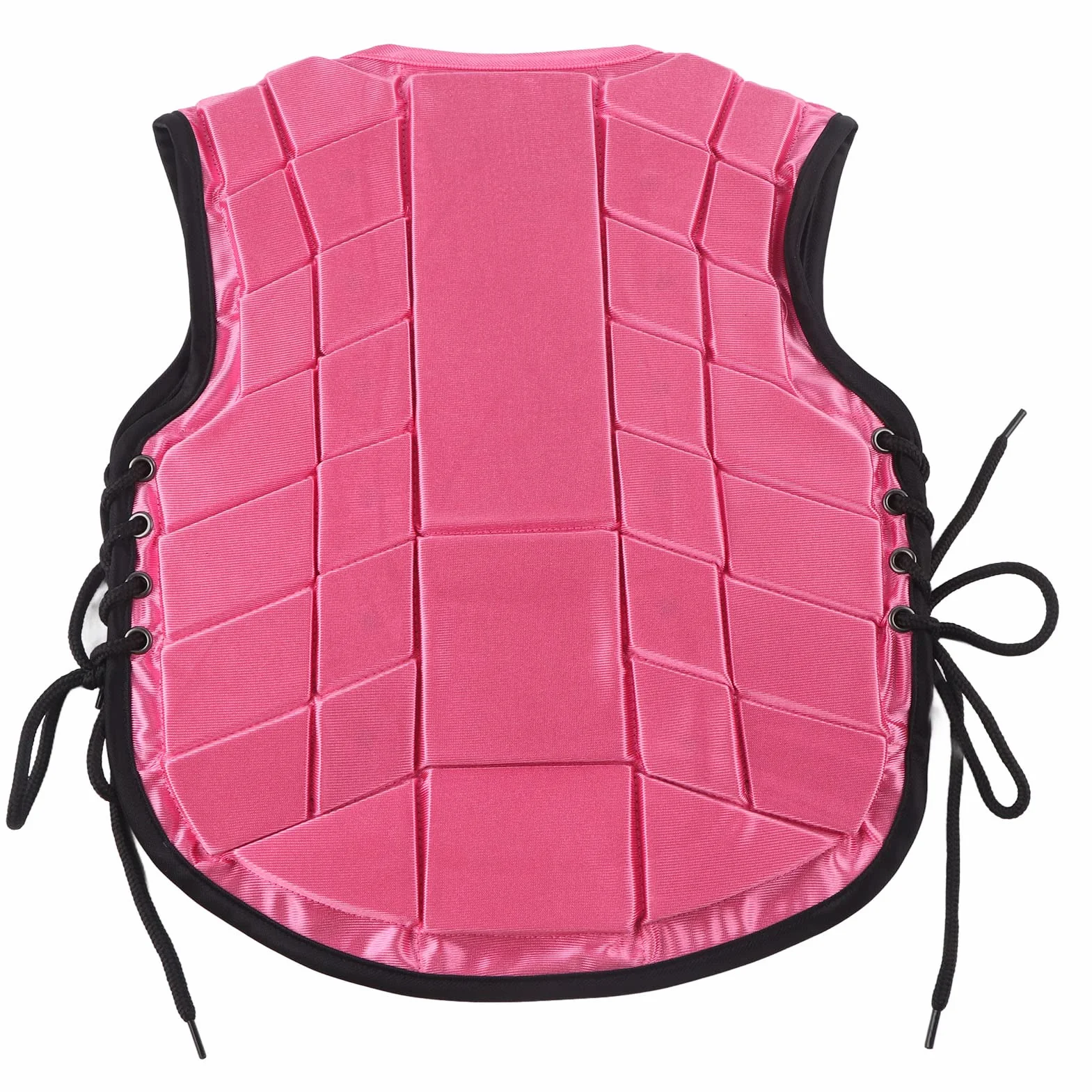 DEWIN Gilet da Equitazione per Bambini, Protezione per Il Corpo con Imbottitura in Schiuma di Sicurezza per Equitazione, Protezione per Il Corpo Rosa(CS)