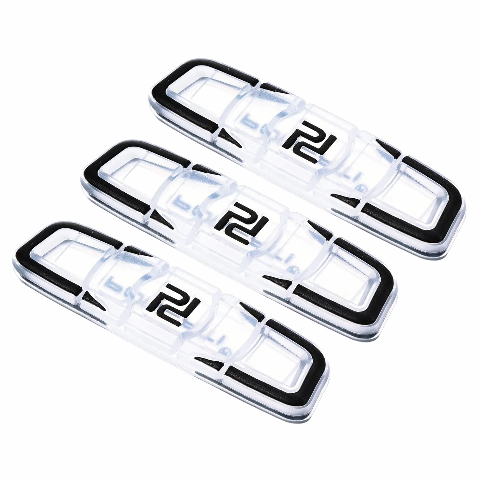 PATIKIL Racchetta Vibrazione Smorzatore, 3pz Silicone Morbido, Nero