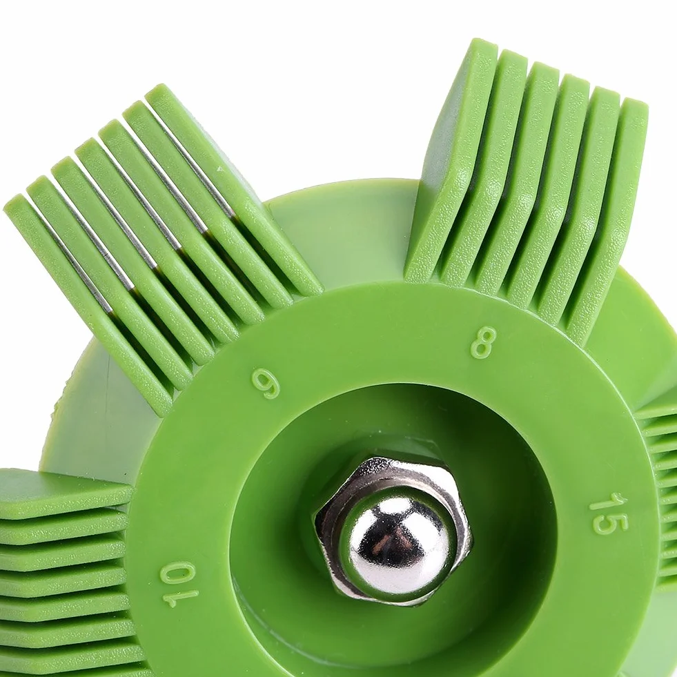 Tbest Pettine a Pinna C, Set di Pettini a Pinna per Condizionatore d'Aria, Pulizia del Radiatore Dell'auto, Strumento per Raddrizzatore Bobina AC