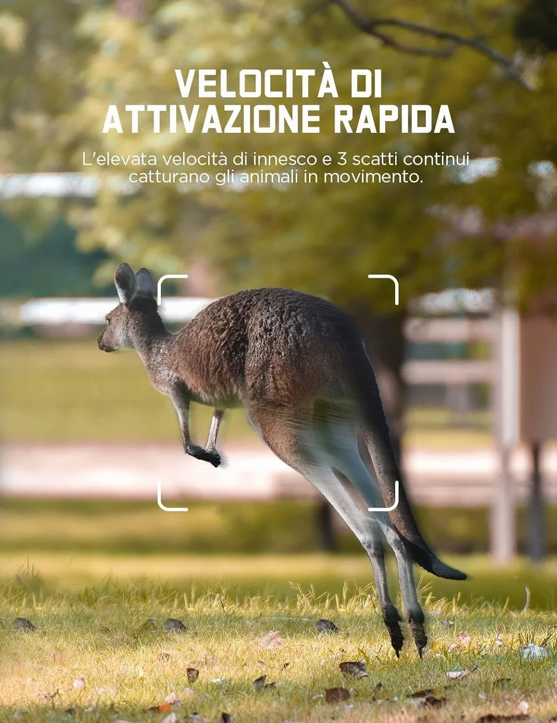 CEYOMUR Fototrappola 48MP 4K 30fps, Fotocamera Caccia con Visione Notturna IR, IP66 Impermeabile, 32GB SD e Batterie