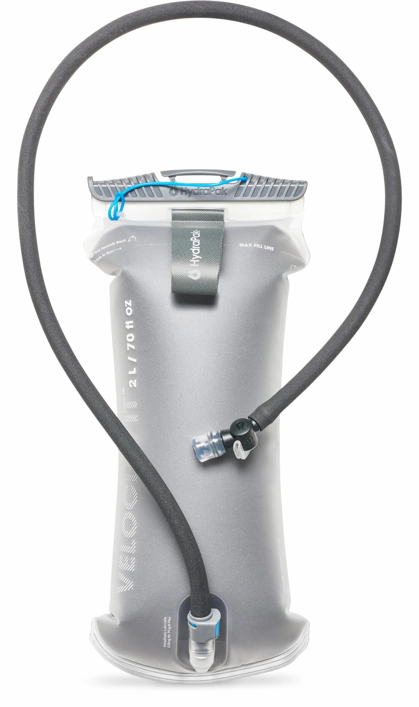 HydraPak Velocity Sacca Idrica 1.5L 2L Profilo Sottile Valvola Morso Autosigillante