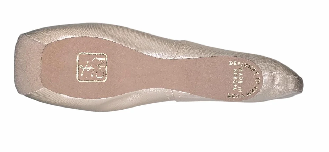 Etoile Classic Fit Gaynor Scarpette da Punta Punte Saggio Prova Spettacolo Ballo Mascherina Box Tallone Nastri Ballerina Relax Arco Flessibile Sport Danza Classica