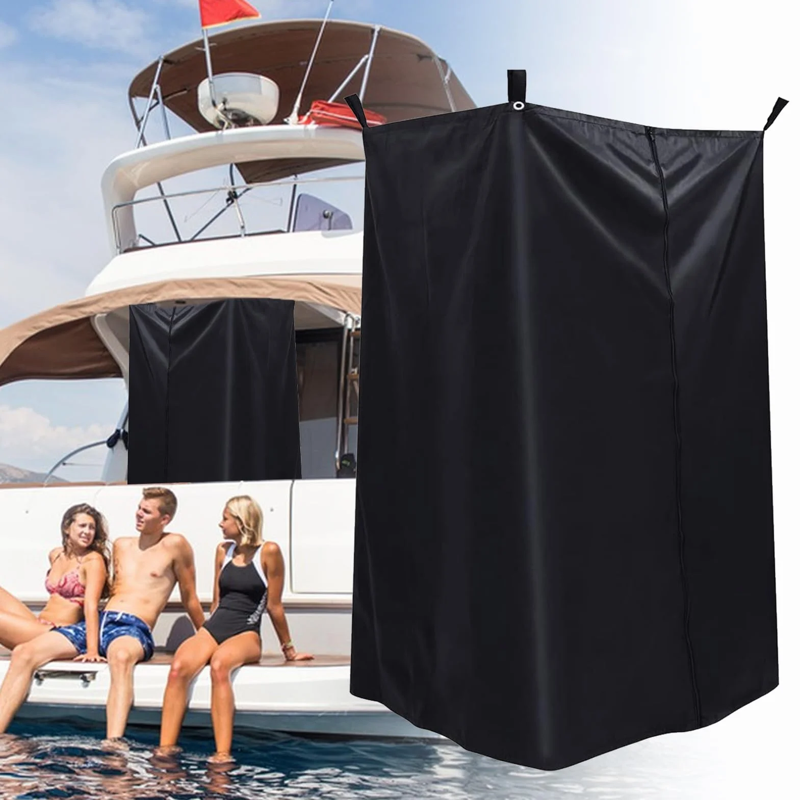 Camerino Portatile Cabina Da Cambio Pieghevole Leggero Per Viaggi Campeggio Giardino Barca Spiaggia