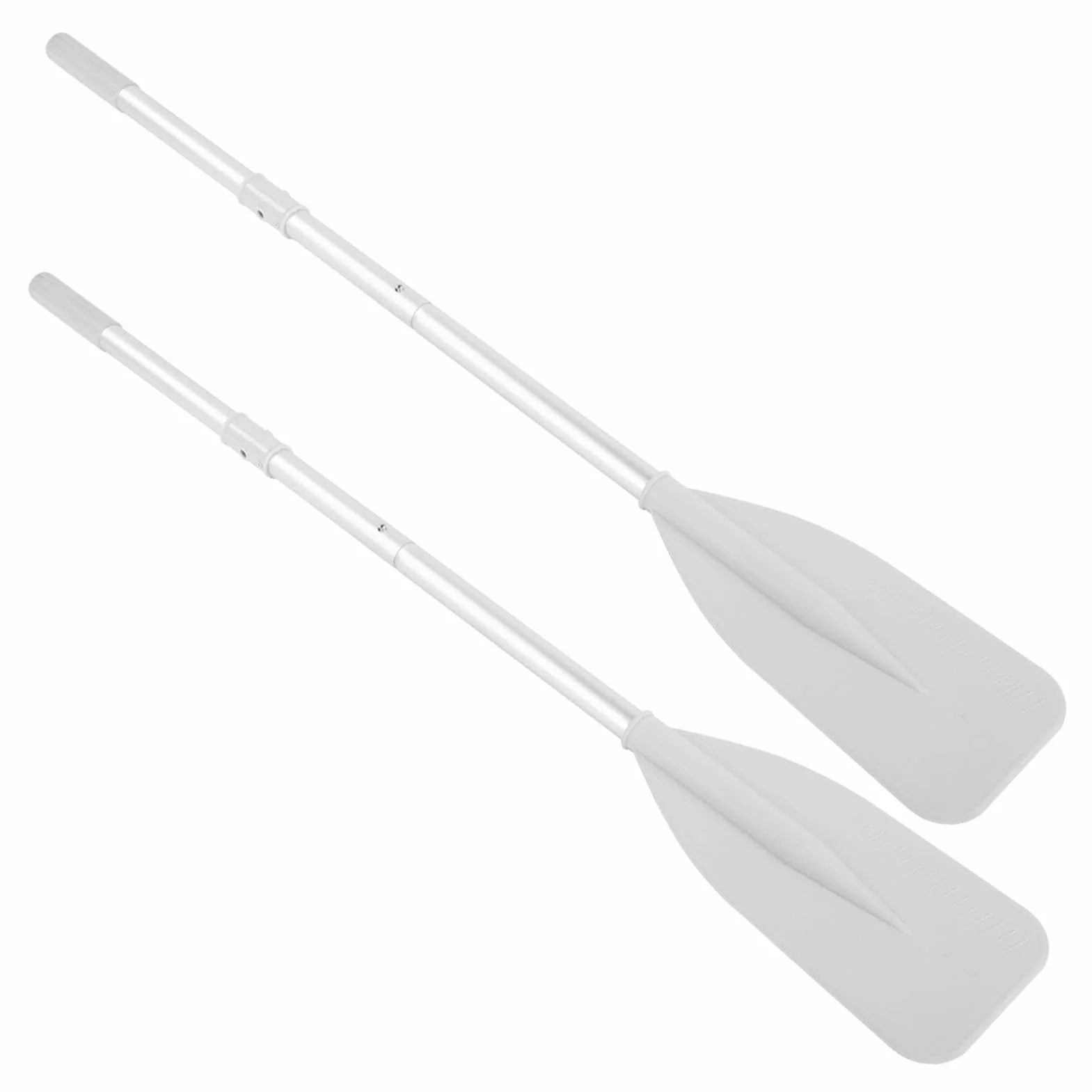 Remi per Barche in Alluminio 2 Pezzi Pagaia con Set di Aste Remi per Canoa Gommone