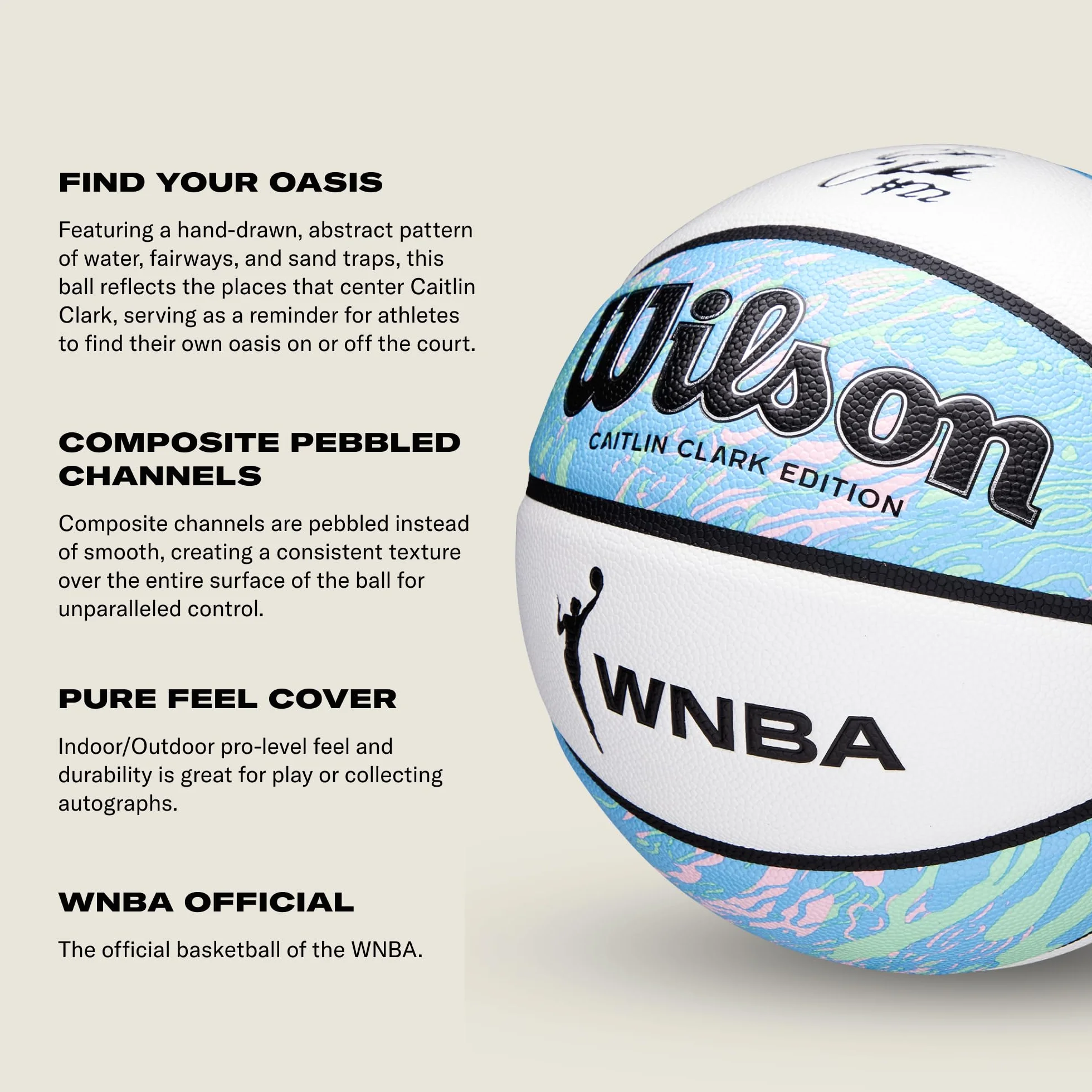 WILSON Caitlin Clark x WNBA Oasis Basket