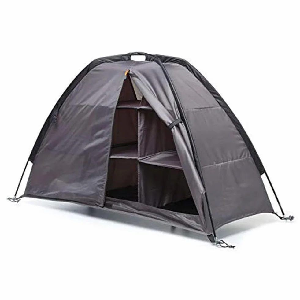 Scarpiera da campeggio pieghevole impermeabile 9 griglie portatile