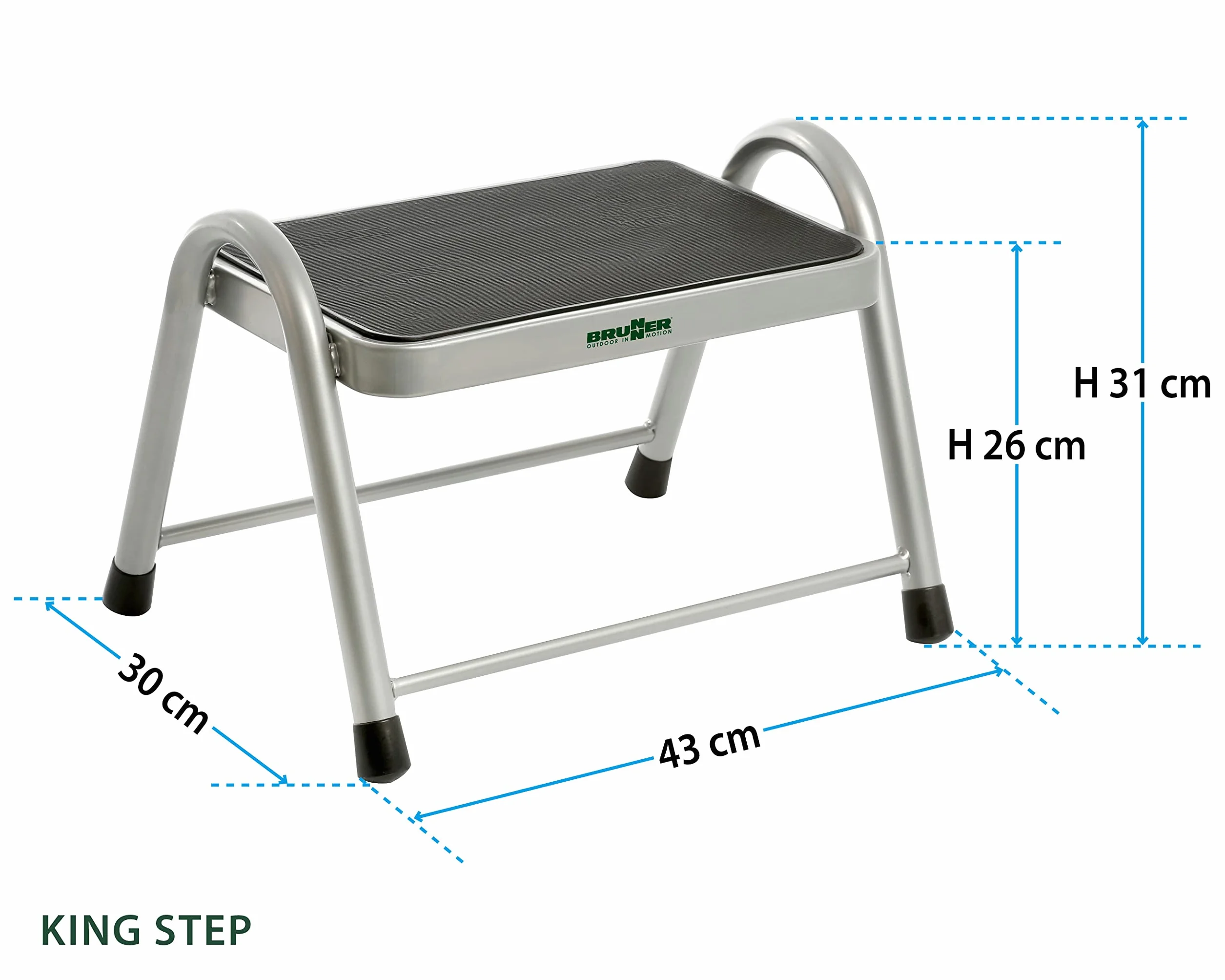 BRUNNER King Step Camping Step 150 kg
