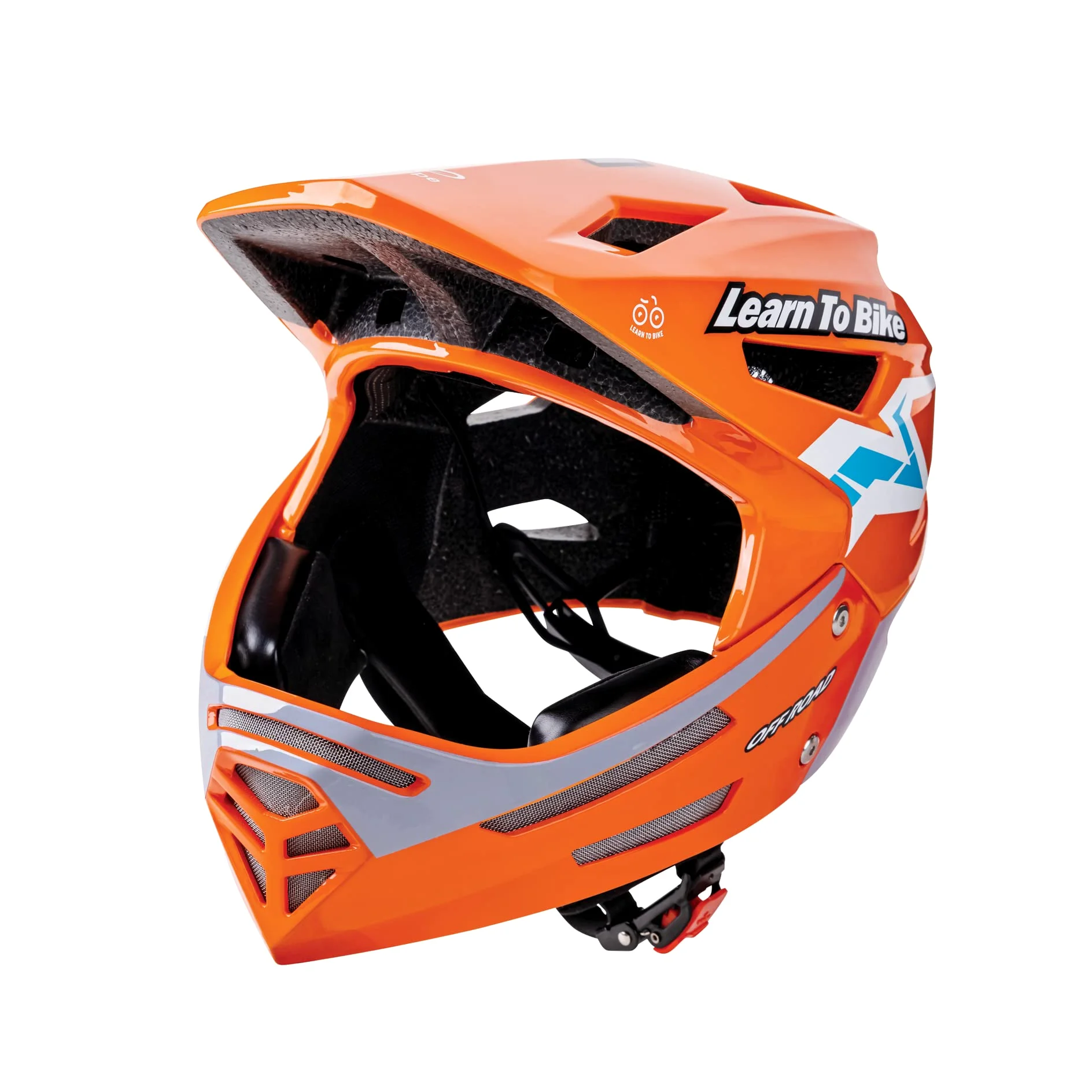 Hape - Casco Bici stile motocross regolabile per bambini dai 3 ai 6 anni | Esterno ABS, interno EPS conforme standard sicurezza EU