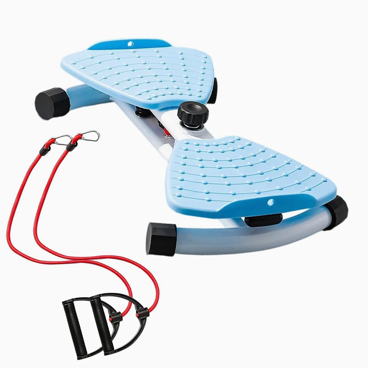 Pedana Twist Addominale Attrezzo di Allenamento Core con Fasce Elastiche | Tavola Twist per Allenamento Addominale Adatto A Donne E Uomini, Casa, Appartamento, Palestra E Fitness