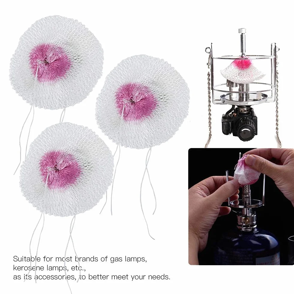 Cappotti per lampada al cherosene 20 pezzi paralume a doppia testa per esterni