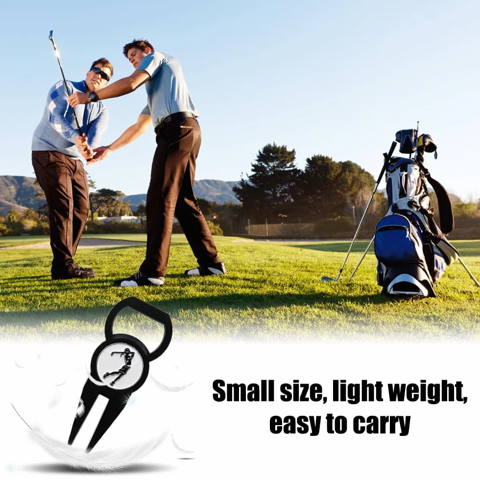 MiOYOOW Strumento di Riparazione Divot Golf con Apribottiglie