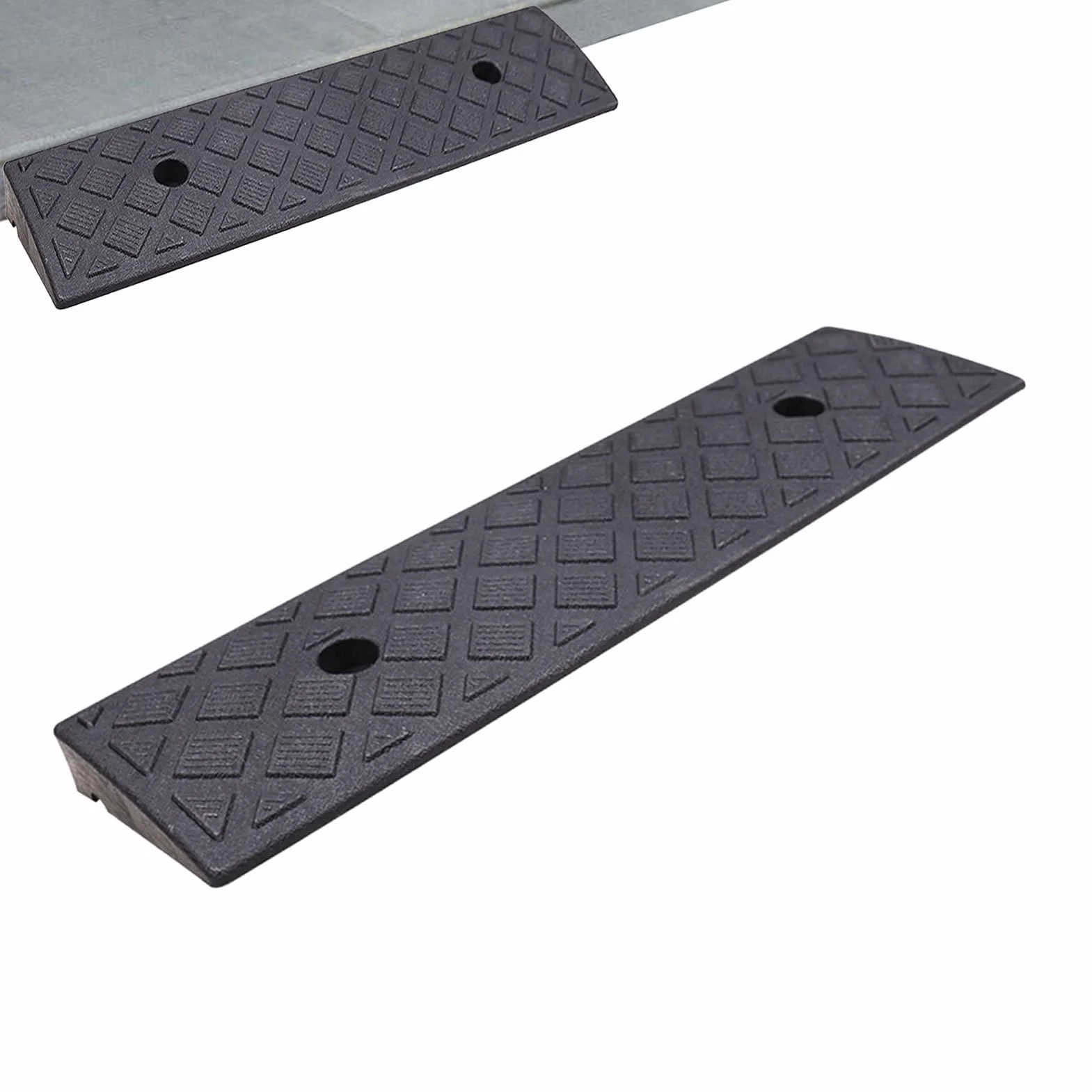 Rampa Per Soglia - Rampa Di Accesso, Rampe A Barbazzale, Rampe Carrabile Per Marciapiede Per Auto Per Garage, RampaSoglia Antiscivolo, Facile Da Trasportare E Riporre, Per Gradini Di 3-8 Cm Di Altezza
