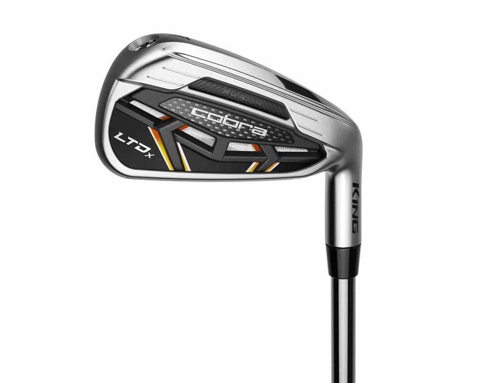 Cobra Golf 2022 LTDX Set Ferro Da Stiro Satinato Cromo-Oro Fusion