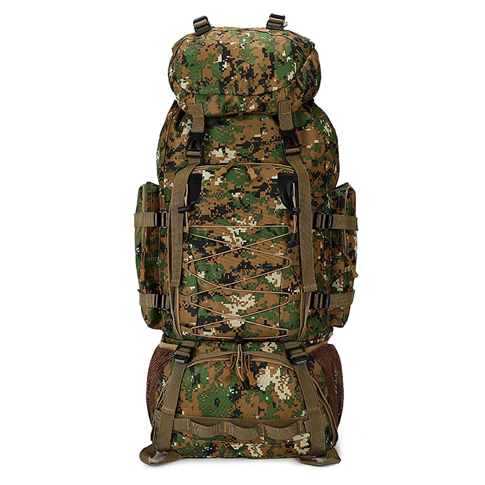 Zaino militare 90 l, zaino da trekking impermeabile, mimetico, zaino tattico da trekking, caccia, grande zaino da viaggio per uomo e donna