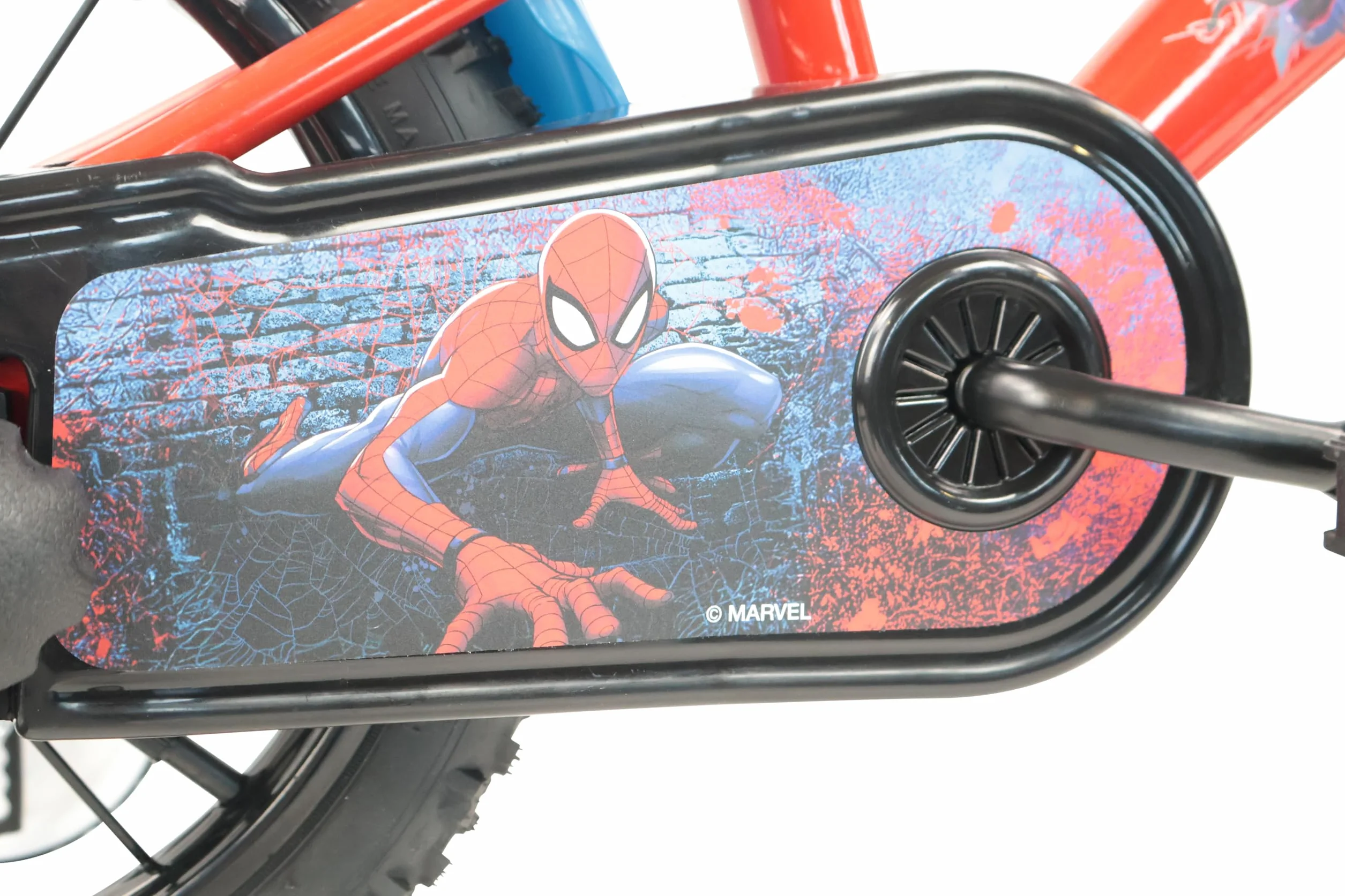 Denver Bike Bicicletta Bambino 14 Pollici Spiderman 3-5 Anni Rotelle Removibili Freni Caliper Telaio Acciaio