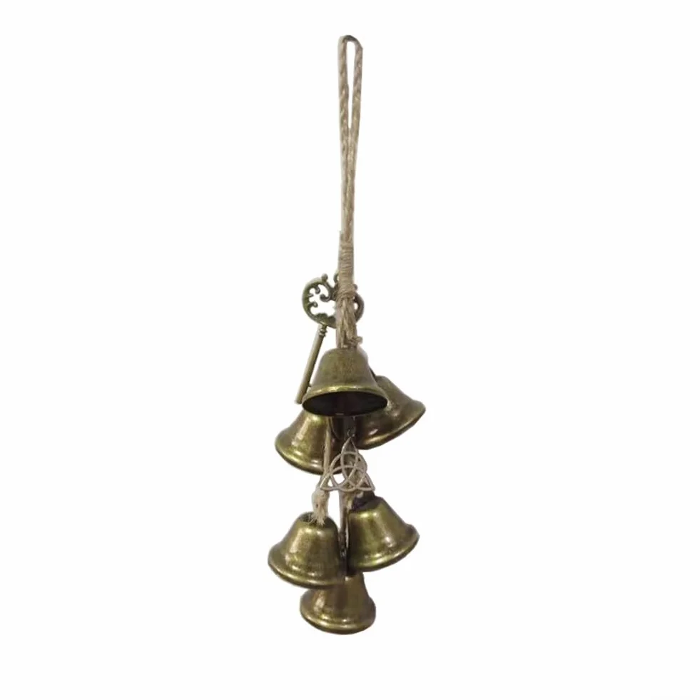 Witch Wind Chime con campane protettive per flusso di energia positiva