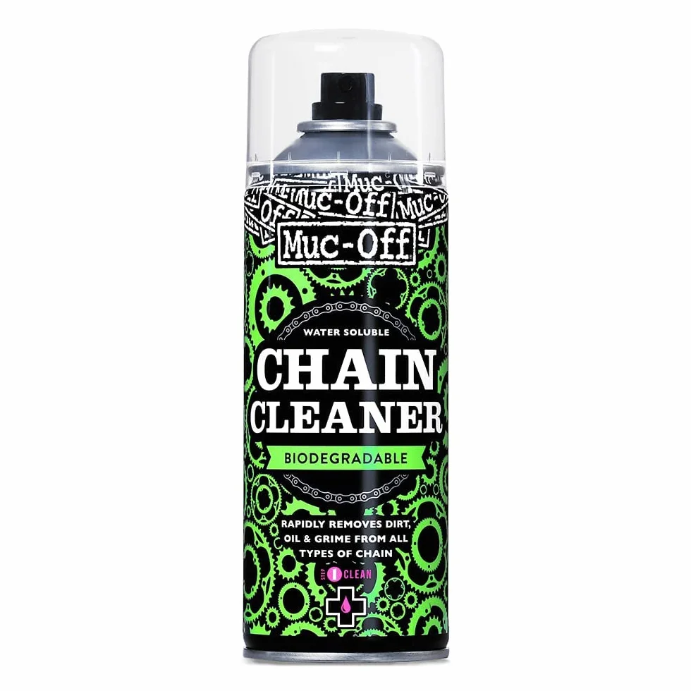 Muc-Off Bio Drivetrain Cleaner 400 ml Spray Pulisci Catena Bici Idrosolubile Biodegradabile