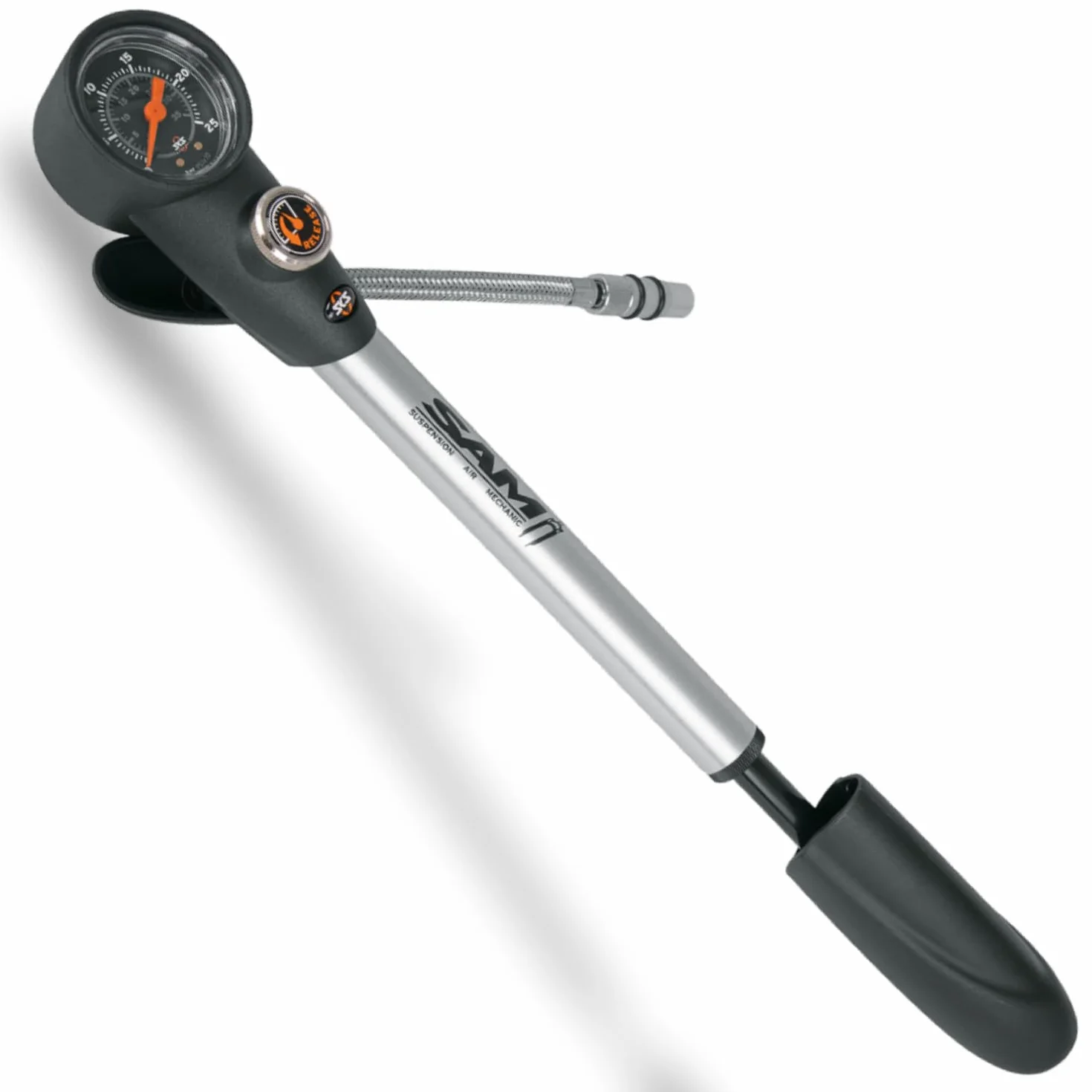 SKS Germany SAM Pompa per ammortizzatore 25 bar manometro di precisione