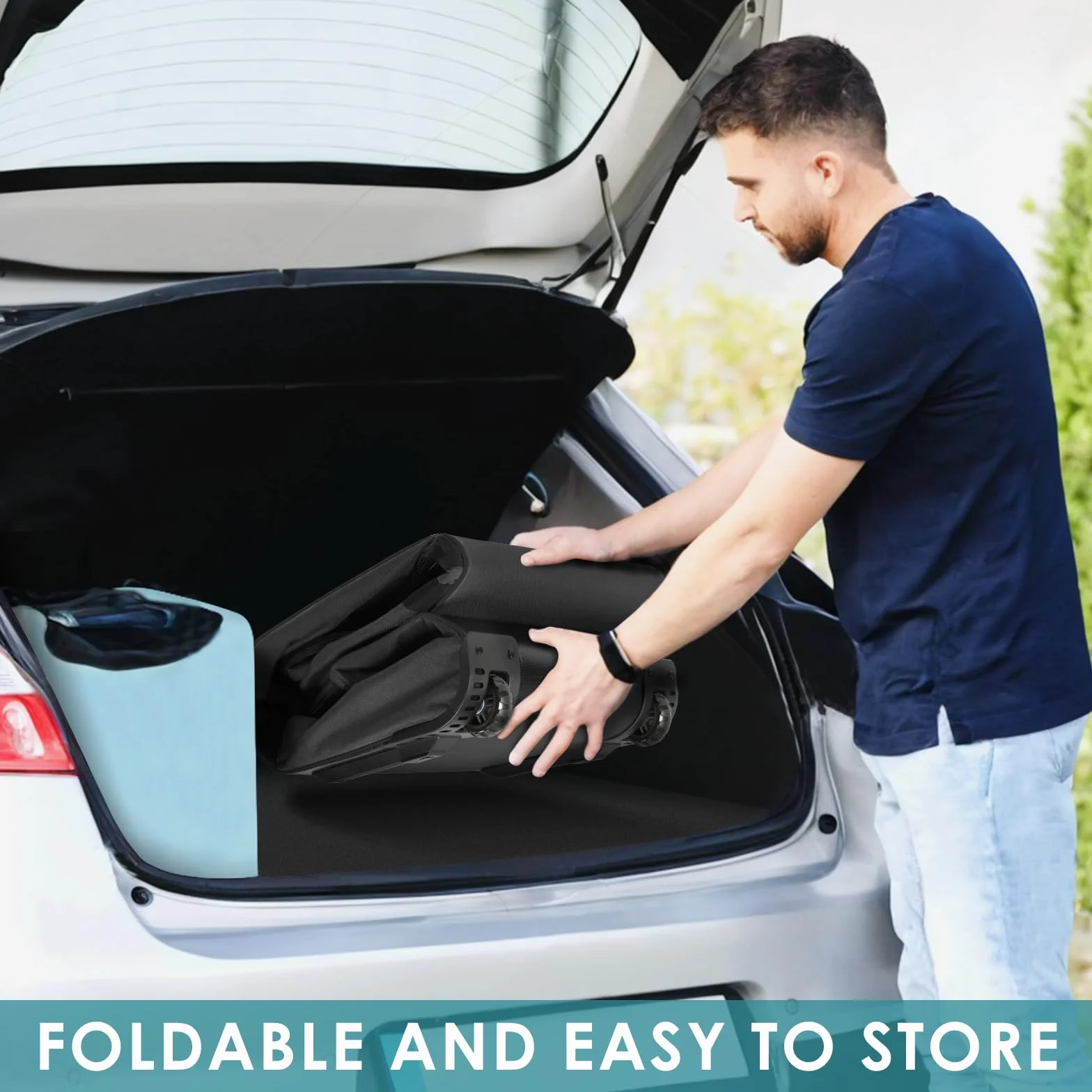 Findway Trova il sacchetto da viaggio per golf con ruote di, resistente e impermeabile in tessuto Oxford 900D, morbido, imbottito, copertura per viaggi in aereo