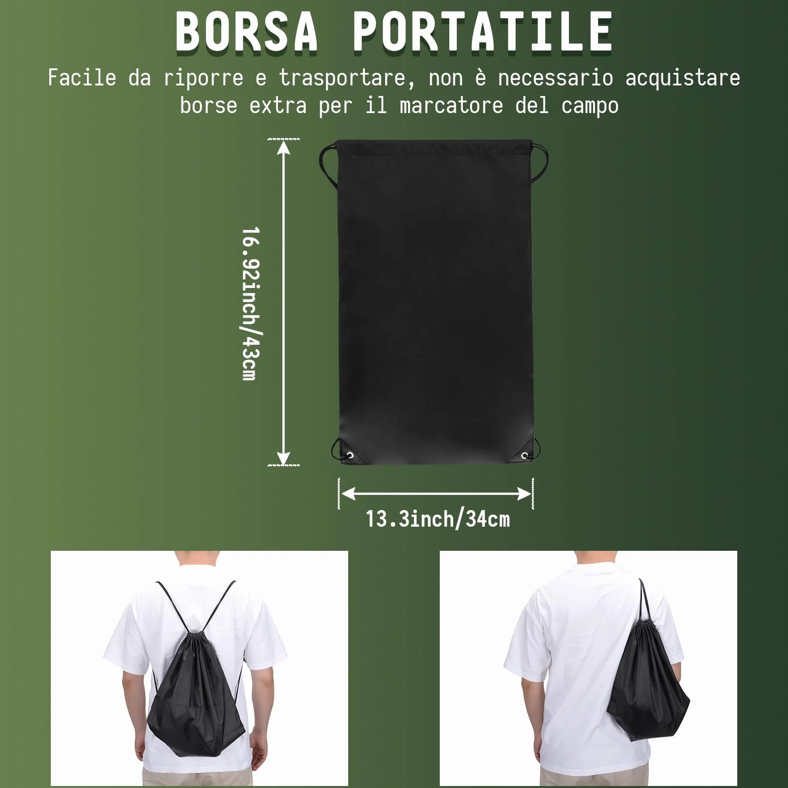 BOOSTEADY Kit Marcatori Linee Campo Pickleball 28 Pezzi Anti-Scivolo Resistenti al Vento