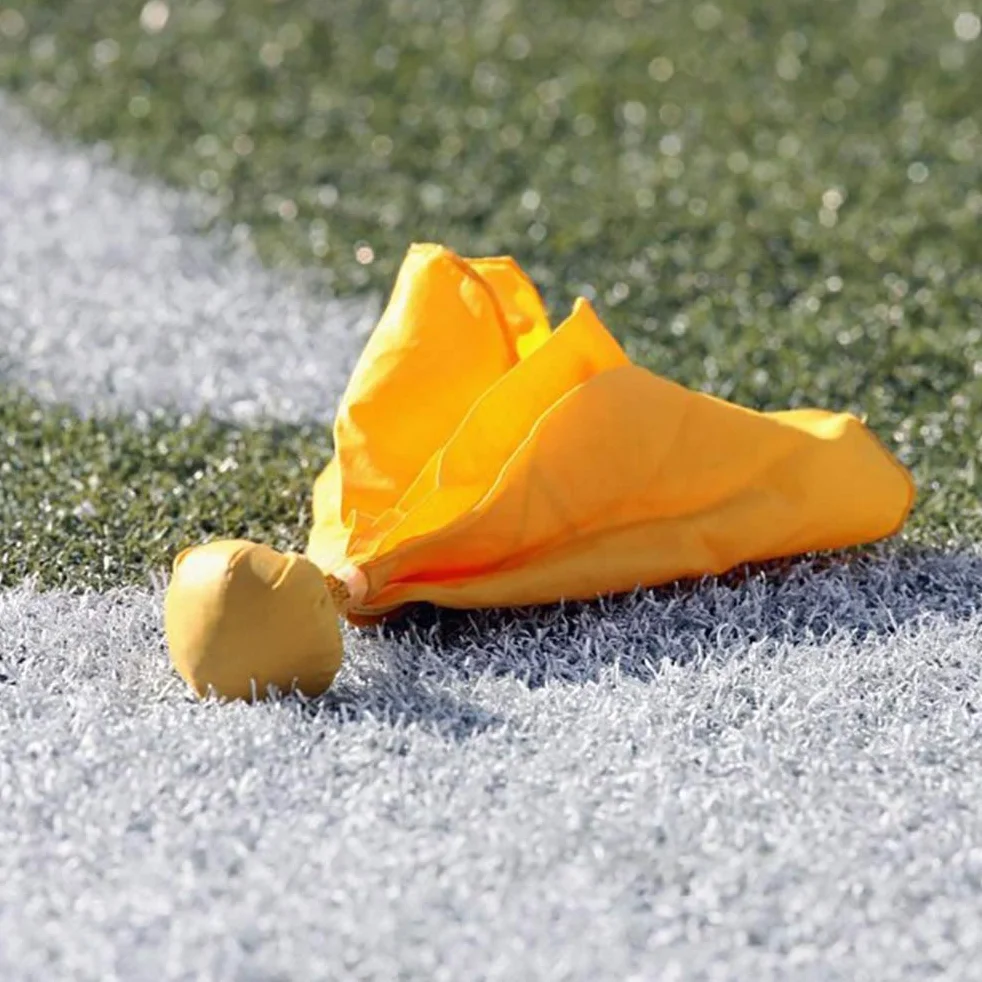 Bandiere da calcio per fallo - Set da 6