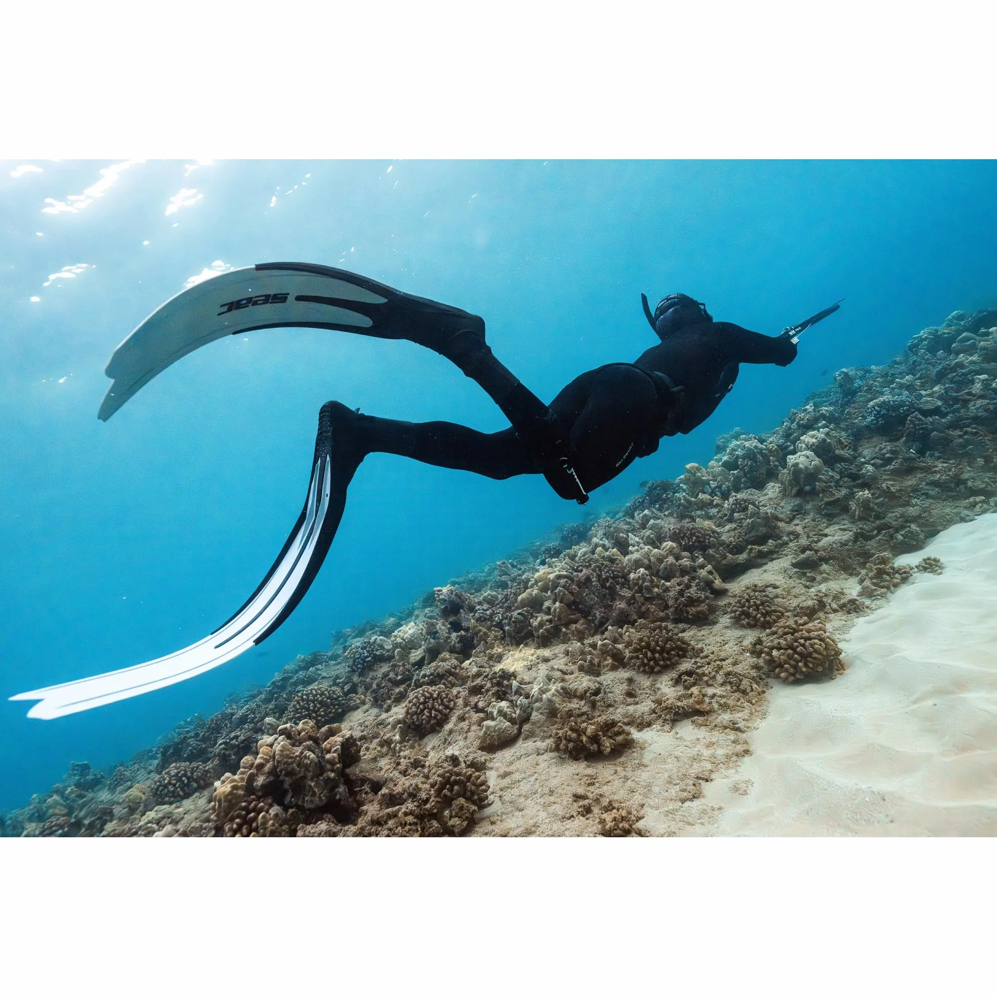 SEAC Shout Pinne Lunghe Pesca Sub Apnea Immersioni Unisex Adulto